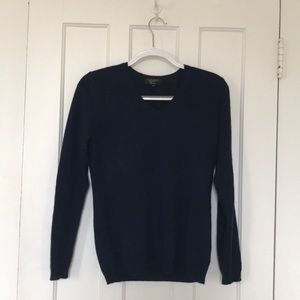 100% Cashmere sweater, navy